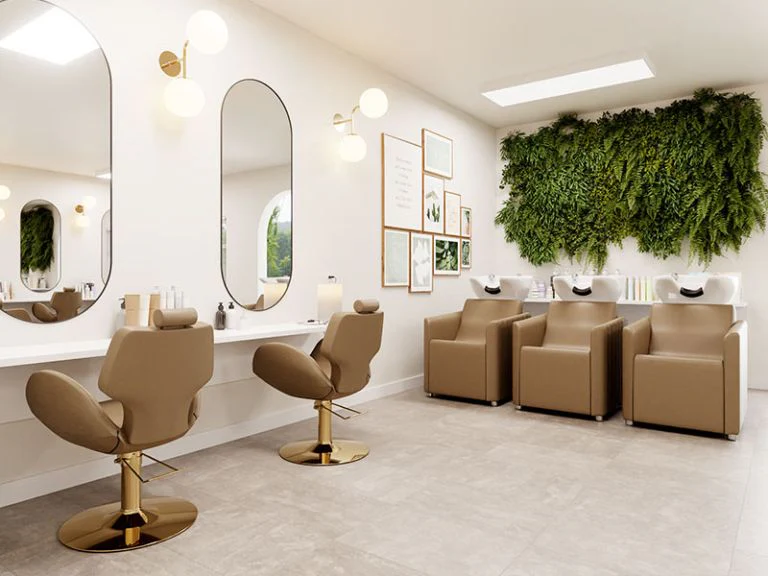 Chloe Gold Styling Chair - Image 9