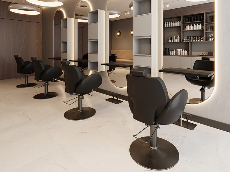 Chloe Black Styling Chair - Image 4