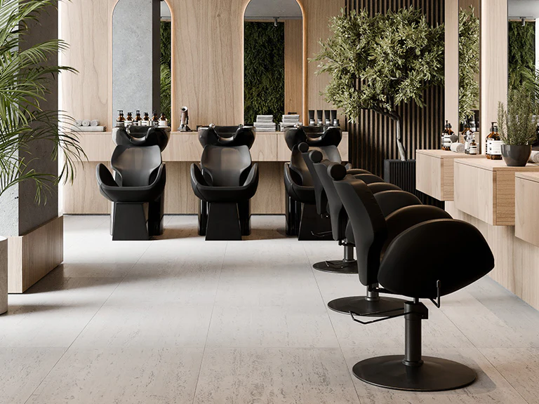 Chloe Black Styling Chair - Image 5